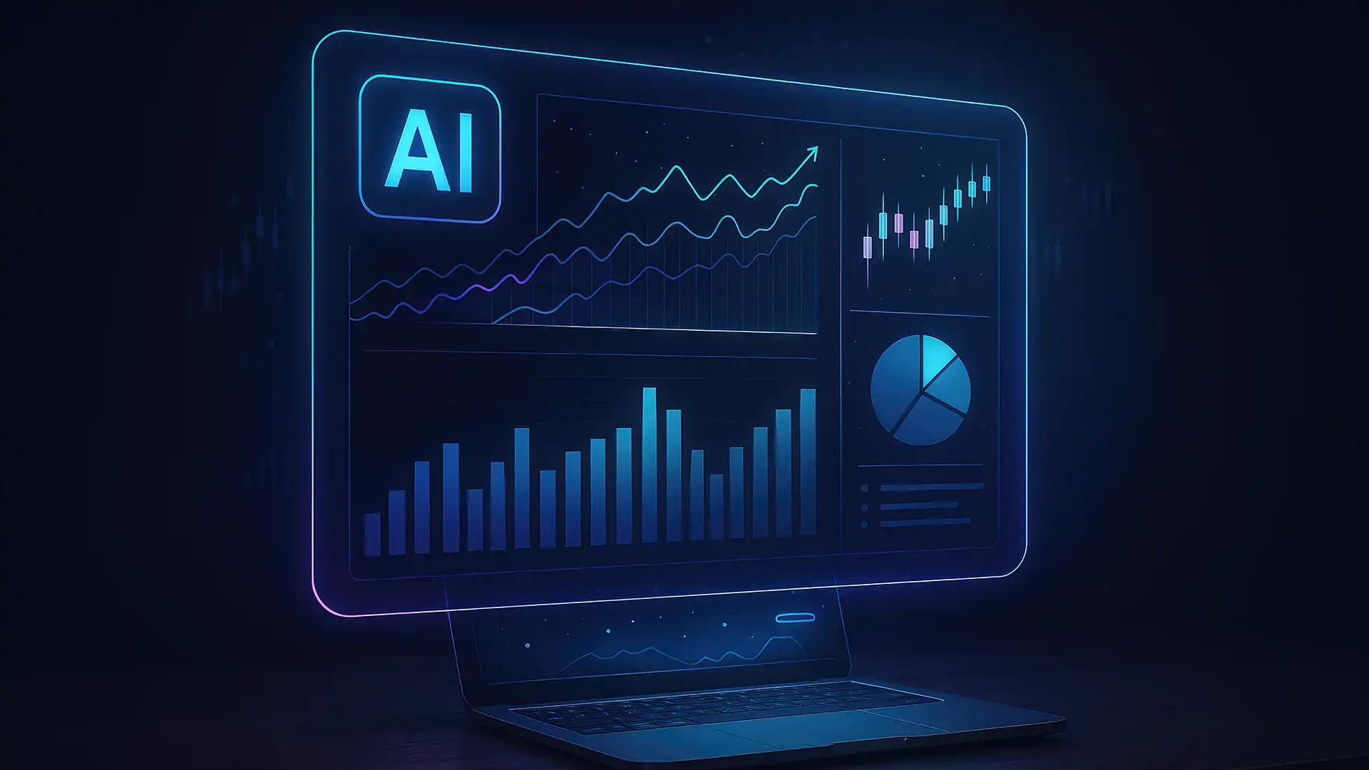 Satış analitiği, dönüşüm oranları ve performans verilerini gösteren AI destekli B2B sales metrics dashboard ekranı.
